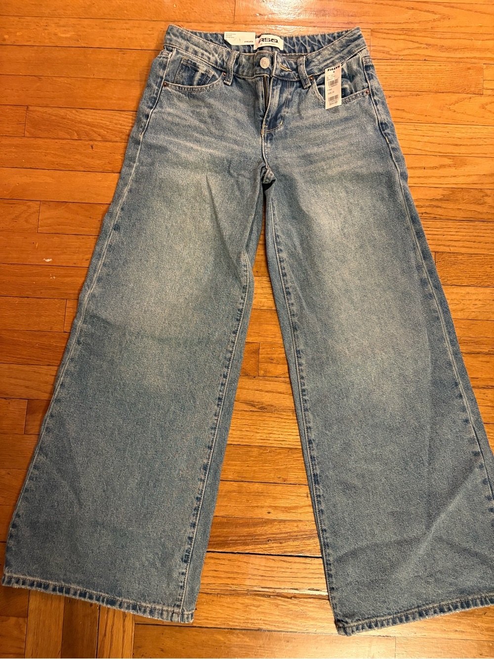 RSQ Light Blue low rise baggy Jeans